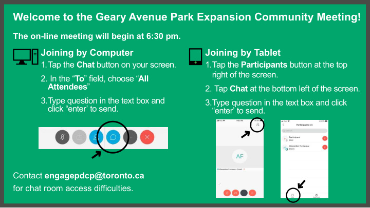 welcome to the geary avenue park expansion community