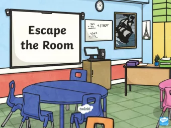 Escape the Room!  You were on your way home when you realised  that you had left your homework in