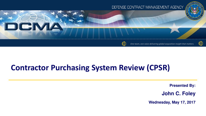 contractor purchasing system review cpsr