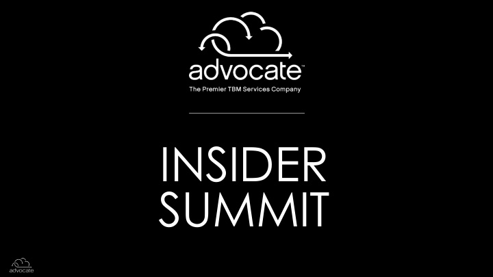 insider summit 2019 insights at the insider summit
