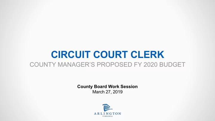 circuit court clerk