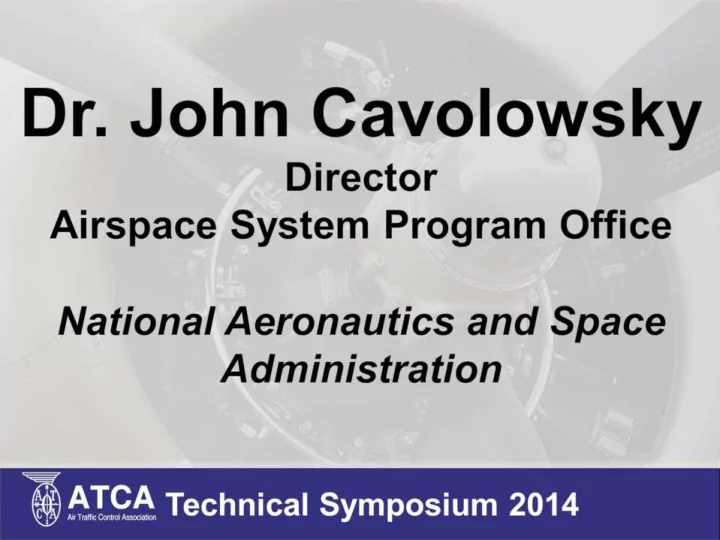 nasa aeronautics research