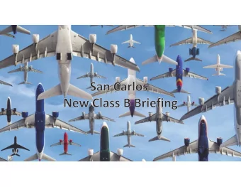 Reasons the Class Bravo Airspace was Changed  Updated Aircraft Technology  Todays Fleet