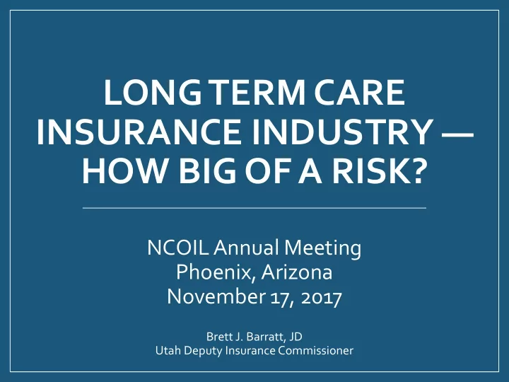 insurance industry