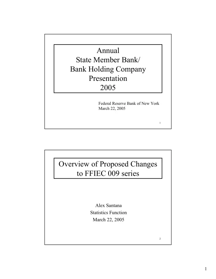 annual state member bank bank holding company