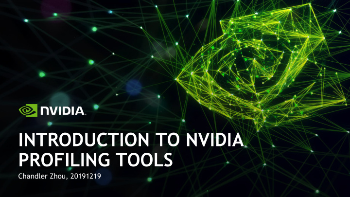 introduction to nvidia