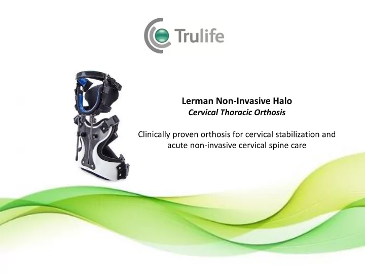 lerman non invasive halo