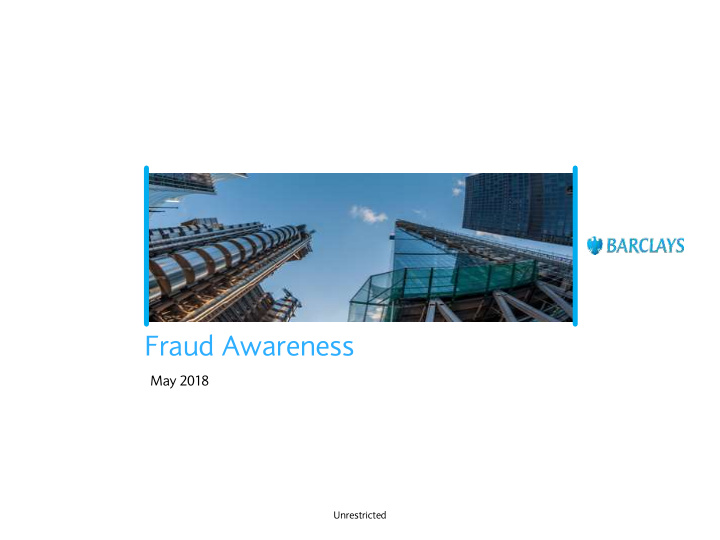 fraud awareness
