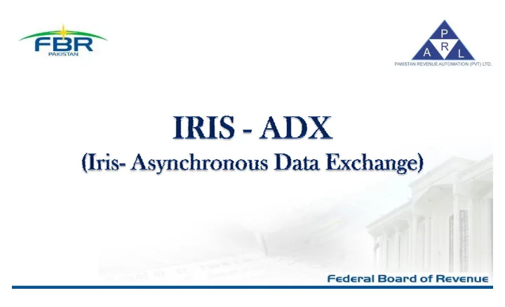 iris dashboard main screen