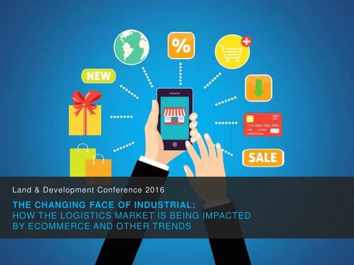 the changing face of industrial how the logistics market