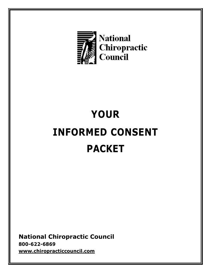 your informed consent