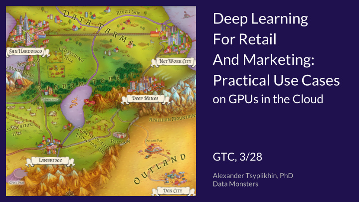 deep learning for retail and marketing practical use cases