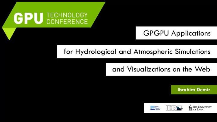 gpgpu applications