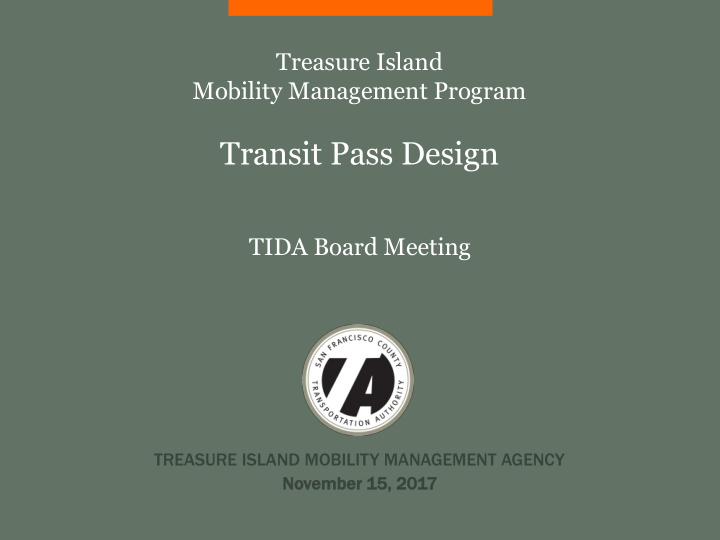 transit pass design