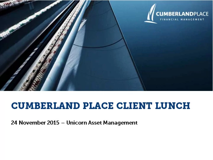 cumberland place