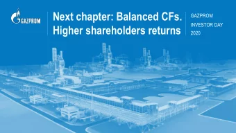 Higher shareholders returns  2020  0 |  STRATEGY  DISCLAIMER  This presentation, including a hard