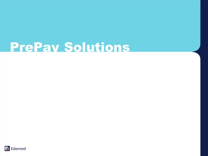 prepay solutions prepay solutions pps