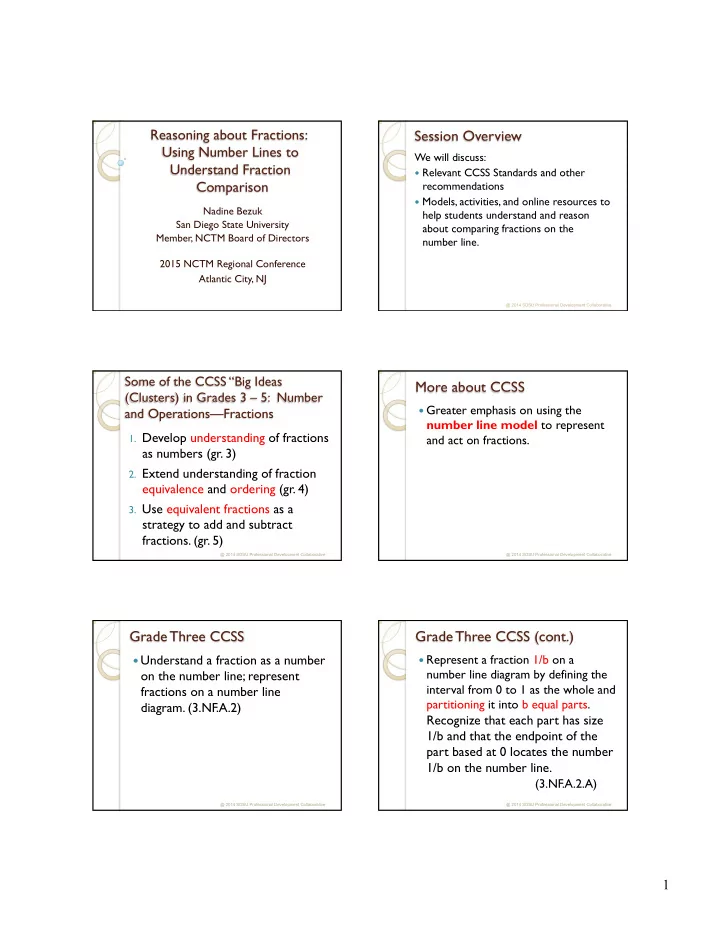 session overview