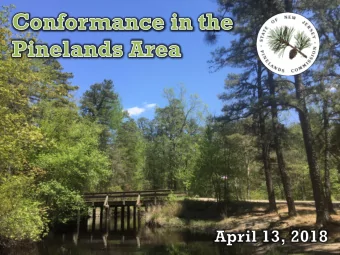 As of October 2013,  the Commission has  certified the master  plans and ordinances  of all 53