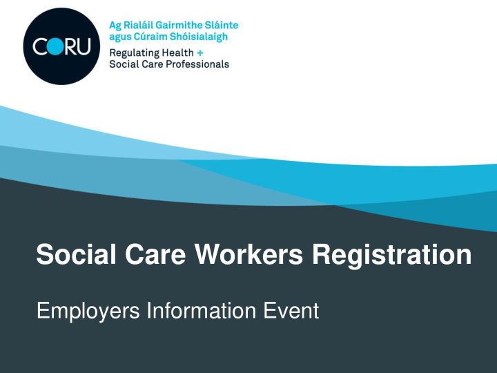 social care workers registration
