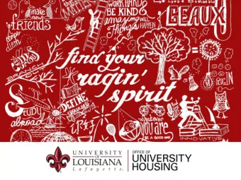 On Campus Housing Requirement  The University of Louisiana System policy requires all unmarried,