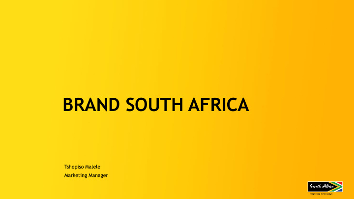 brand south africa