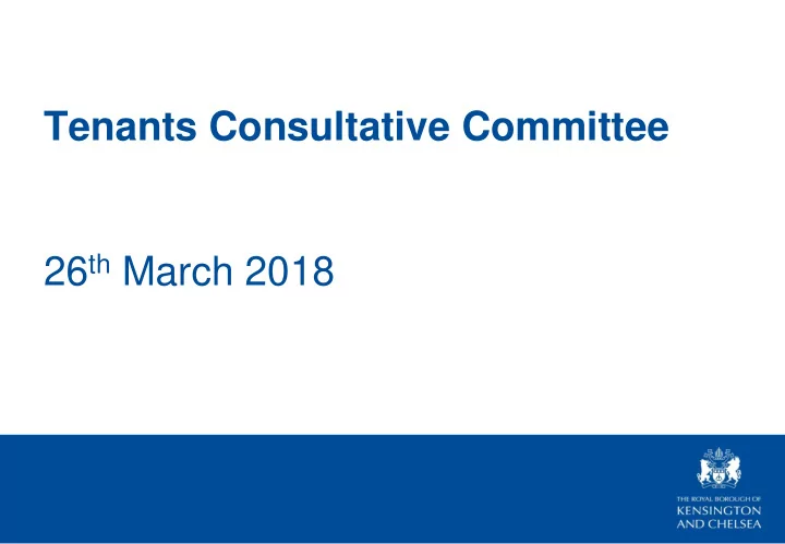 26 th march 2018 agenda