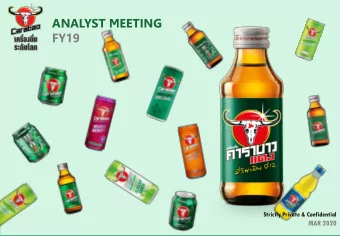 FY19  Strictly Private &amp; Confidential  MAR 2020  0  Disclaimer  The provision herein does not