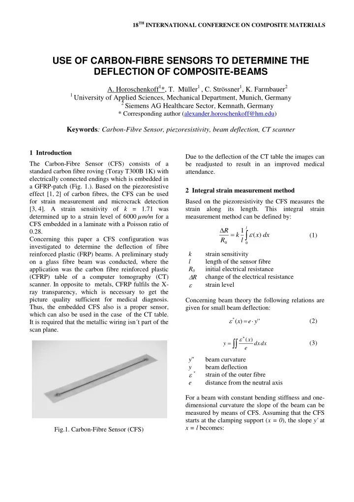 k x dx 1 concerning this paper a cfs configuration was r