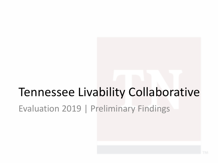 tennessee livability collaborative