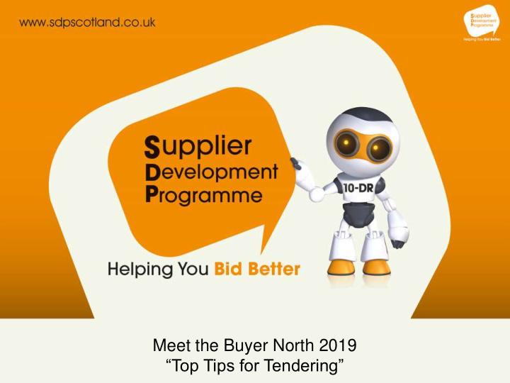 meet the buyer north 2019 top tips for tendering