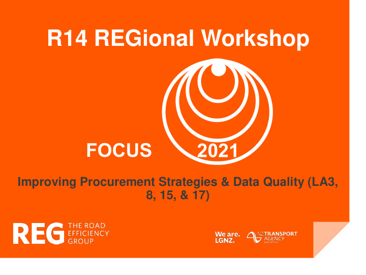 r14 regional workshop