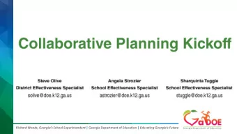 Richard Woods, Georgias School Superintendent | Georgia Department of Education | Educating
