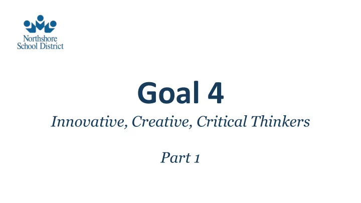 goal 4