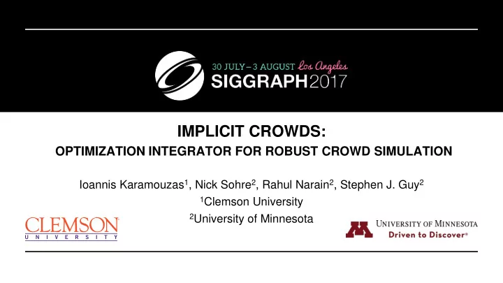 implicit crowds