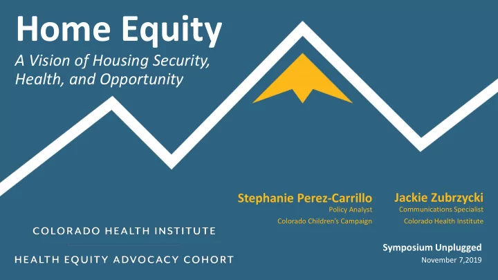home equity