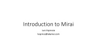 introduction to mirai