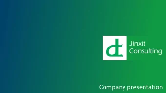 Company presentation  Cuprins  Content  About us