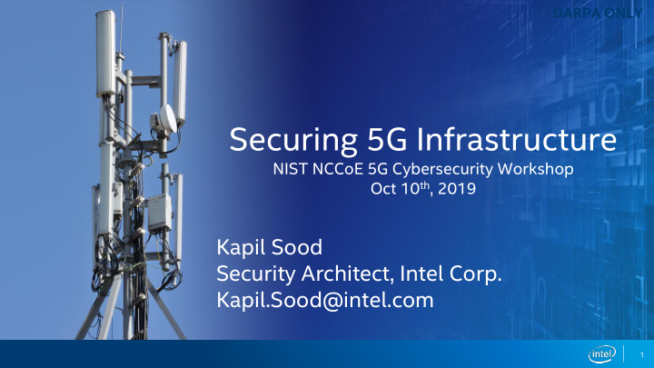 securing 5g infrastructure