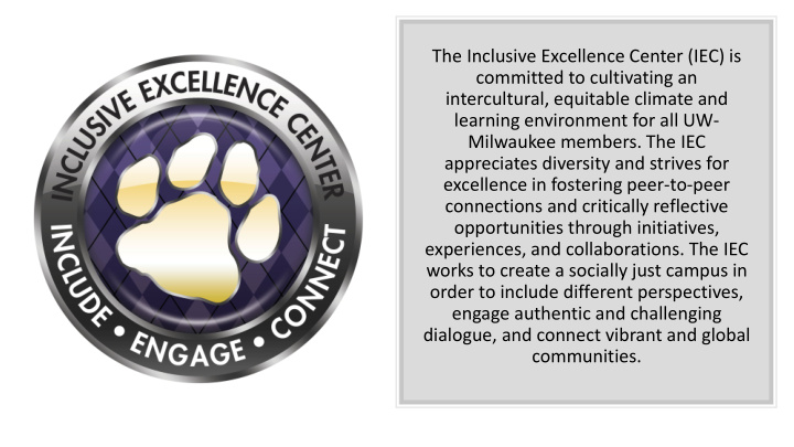 the inclusive excellence center iec is committed to
