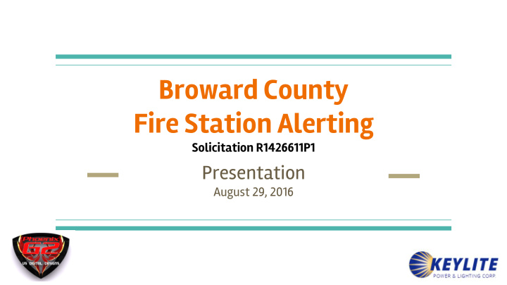 broward county fire station alerting