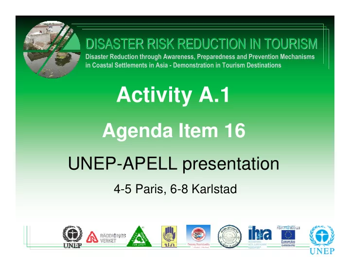 activity a 1