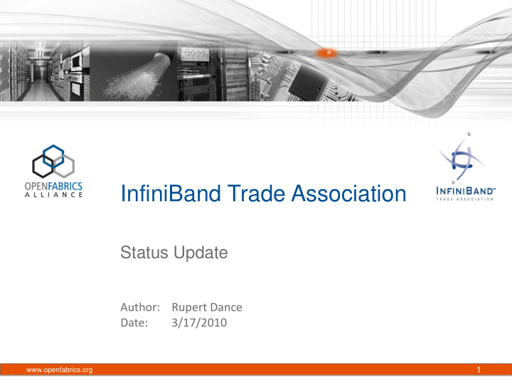 infiniband trade association