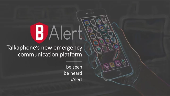 communication platform