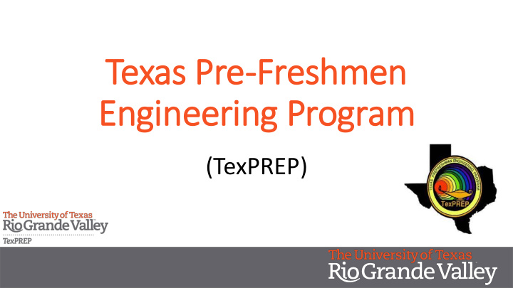 texas pre freshmen engineering program
