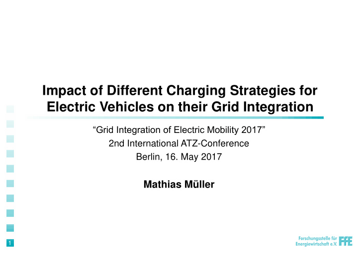 electric vehicles on their grid integration