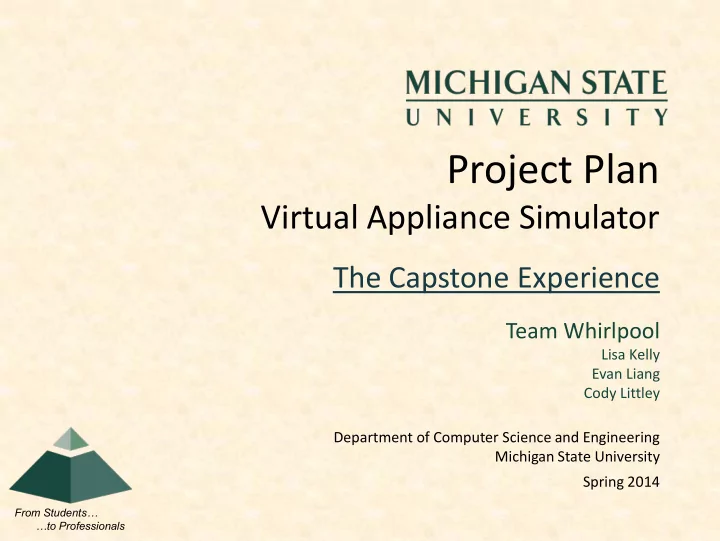 project plan