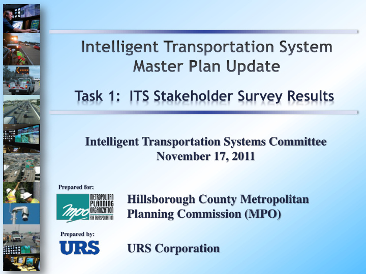 task 1 its stakeholder survey results