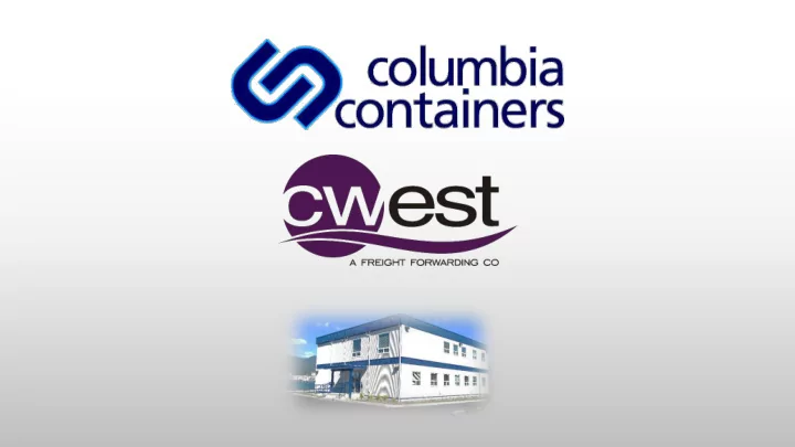 operations summary container arrival