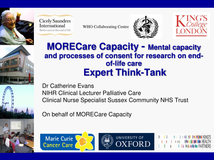 expert think tank overview